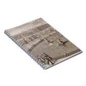 Versaillのダイアナそしてアポロの噴水の詳細 ノートブック (右側)