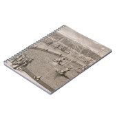 Versaillのダイアナそしてアポロの噴水の詳細 ノートブック (左側)