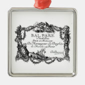 Versailles – baroque – deco noble Wedding marriage メタルオーナメント (正面)