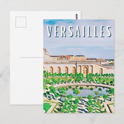 Versailles Photo Vintage  ポストカード (正面/裏面)