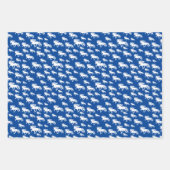 verschiedene Tölter 3 Farben ラッピングペーパーシート (正面3)