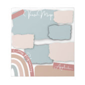 Verseマップ（メモ帳） ノートパッド (正面)