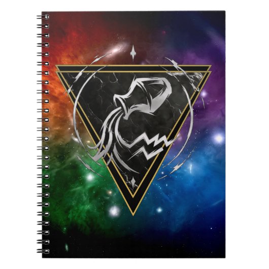 Verseau Zodiaque Cadeau Astrologie ノートブック (正面)