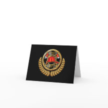 Version 2 Fire Department Thank Or 空白の Note