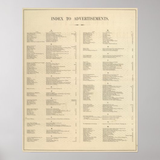 VersoタイトルページColton's American Atlas ポスター (正面)