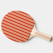 Vert Twin Stripe Blood Orange Color 卓球ラケット (横)