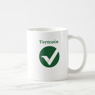 Vertcoinのロゴのマグ コーヒーマグカップ