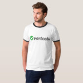 Vertcoinの信号器のTシャツ Tシャツ (正面フル)