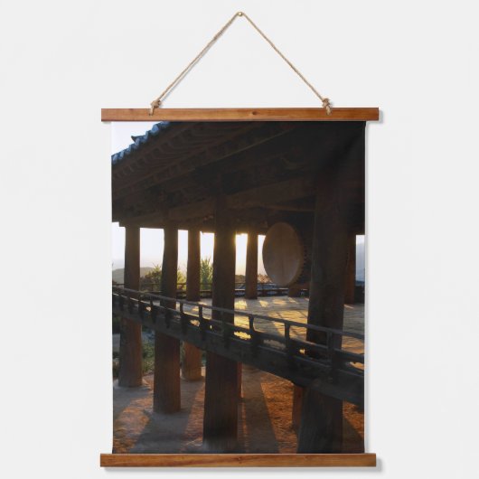 Vertica韓国の写真でデザイン 吊り下げ型タペストリー (正面)