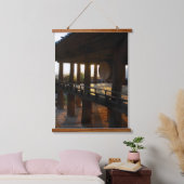 Vertica韓国の写真でデザイン 吊り下げ型タペストリー (寝室)