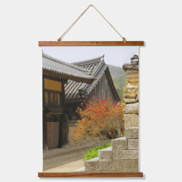 Vertica韓国の写真でデザイン 吊り下げ型タペストリー