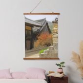 Vertica韓国の写真でデザイン 吊り下げ型タペストリー (寝室)