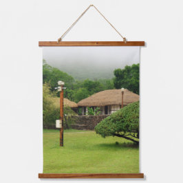 Vertica韓国の写真でデザイン 吊り下げ型タペストリー