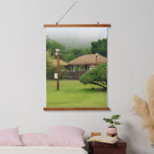 Vertica韓国の写真でデザイン 吊り下げ型タペストリー (寝室)