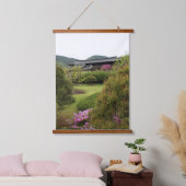 Vertica韓国の写真でデザイン 吊り下げ型タペストリー (寝室)