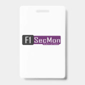 Verticaal, Metalen clip バッジ (裏面)