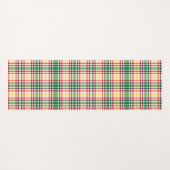 Vertical and horizontal plaid fabric samples  ヨガマット (裏面(横))