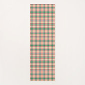 Vertical and horizontal plaid fabric samples  ヨガマット (正面)