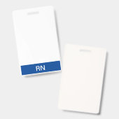 Vertical Badge バッジ (正面＆裏面)