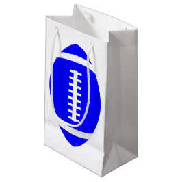 Vertical Blue Football抱き枕for Player / Coach スモールペーパーバッグ