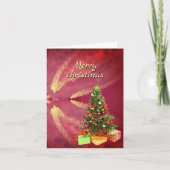 vertical christmas card  シーズンカード (正面)