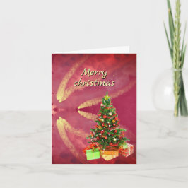 vertical christmas card  シーズンカード