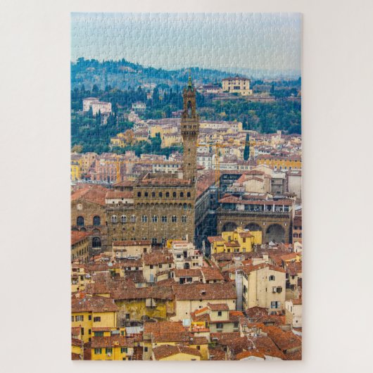 Vertical Cityscape of Florence, Italy ジグソーパズル (縦)