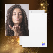 Vertical Class of 2024 Graduate Photo Keepsake サンキューカード