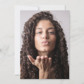 Vertical Class of 2024 Graduate Photo Keepsake サンキューカード (正面)