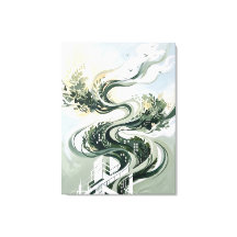 Vertical Forest Abstract Art | グリーン建築