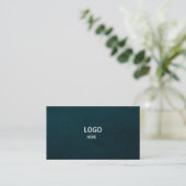 Vertical Modern Corporate Business Card Design 名刺 (スタンド正面)