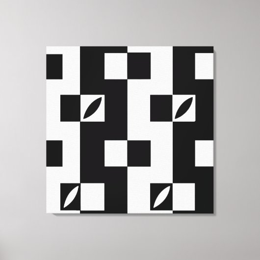 Vertical Modules | Modern キャンバスプリント (正面)