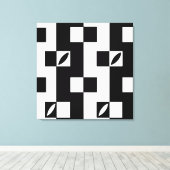 Vertical Modules | Modern キャンバスプリント (インサイチュ (ウッドフロア))