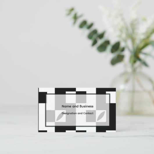 Vertical Modules | Modern 名刺 (スタンド正面)