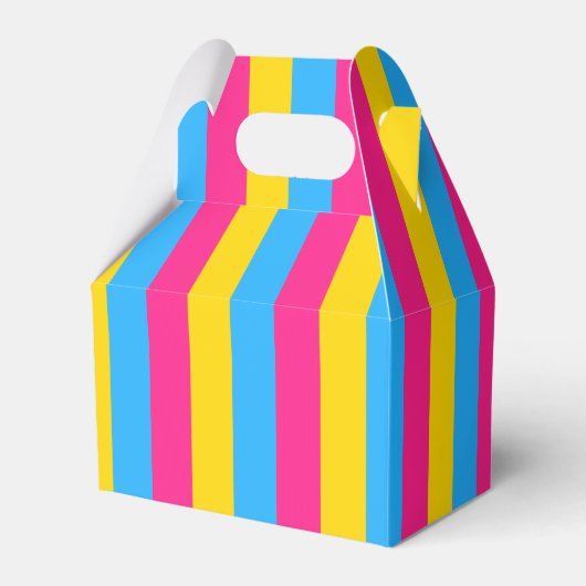 Vertical Pansexual Pride Flag フェイバーボックス (正面サイド)