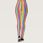 Vertical Pansexual Pride Flag レギンス (裏面)