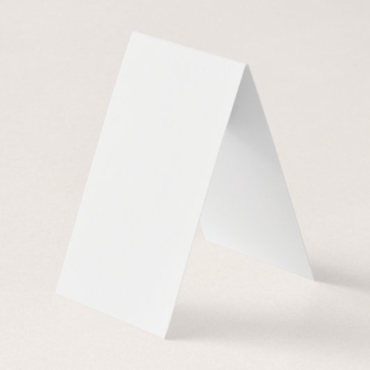 Vertical Plain Simple Black White Minimalist  名刺 (裏面)