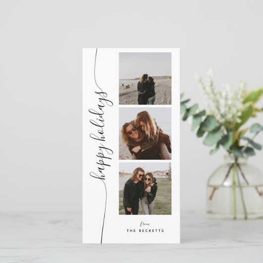 Vertical Script Photo Strip  シーズンカード (スタンド正面)