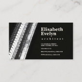 Vertical Trails in Monochrome 名刺 (裏面)