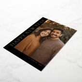 Vertical Type New Year Photo 箔シーズンカード (回転した状態)