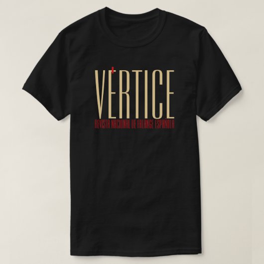 Vértice Tシャツ (デザイン正面)