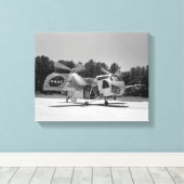 Vertol VZ-2 （モデル76） キャンバスプリント (インサイチュ (ウッドフロア))