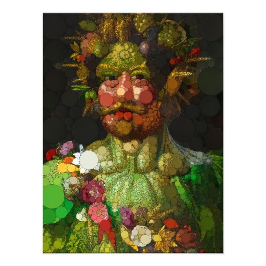Vertumnus by After Giuseppe Arcimboldo フォトプリント (正面)