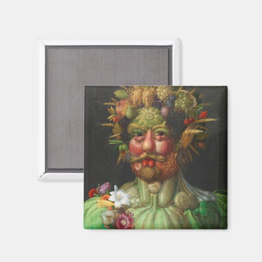 Vertumnus c.1591 by Giuseppe Arcimboldo マグネット (正面/裏面)