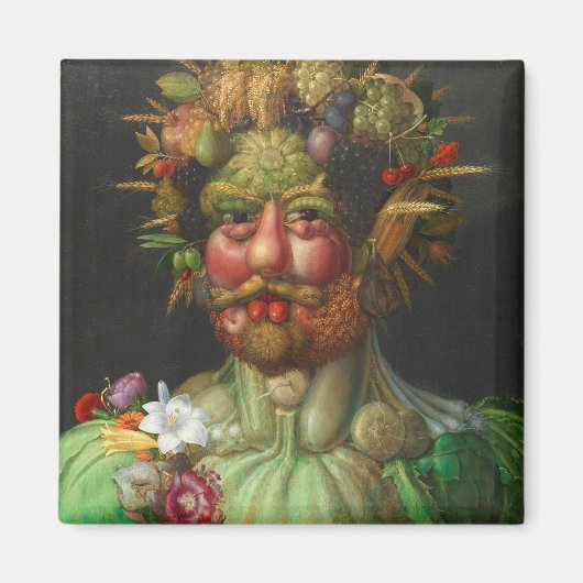 Vertumnus c.1591 by Giuseppe Arcimboldo マグネット (正面)