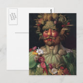 Vertumnus - Giuseppe Arcimboldo ポストカード (正面/裏面)