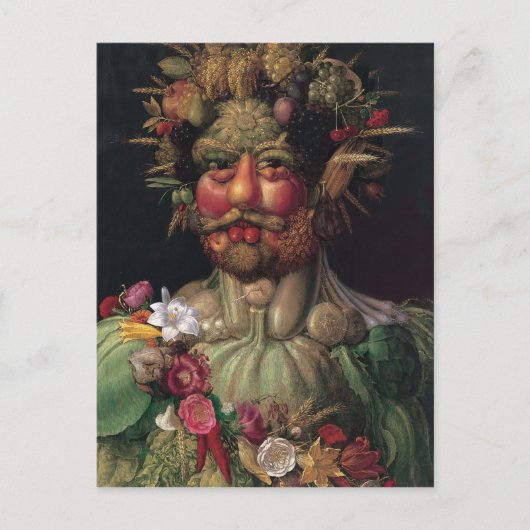 Vertumnus - Giuseppe Arcimboldo ポストカード (正面)