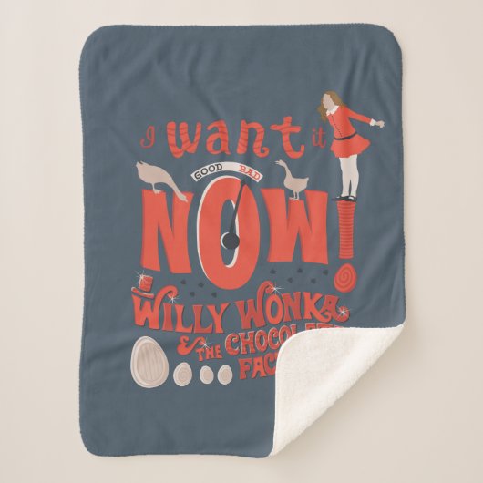Veruca塩 – 今すぐ欲しい! シェルパブランケット (正面)