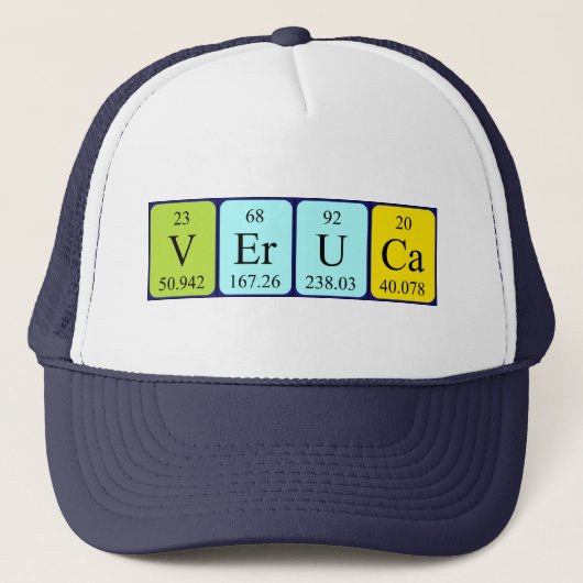 Veruca期別テーブル名hat キャップ (正面)