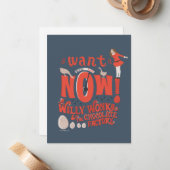 Veruca Salt - I Want It Now! ノートカード (正面/裏面インサイチュ)